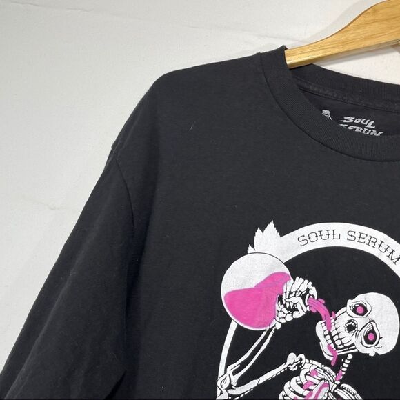 Soul Serum Skeleton Black Women's Tee shirt - Picture 4 of 10